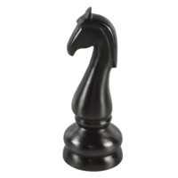 Grandes pièces d'échecs en métal Design d'intérieur Jeu d'échecs King Knight Bishop Pièces d'échecs Jeu de table Design personnalisé et taille personnalisée