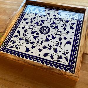 Placas de cargador de madera duraderas de gran venta de aspecto rústico, plato de servidor de alimentos para catering, accesorios de utensilios de cocina de madera - Product Image 2