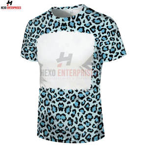 Comfortable Custom Sublimation T-Shirt Light Weight <b>Canvas</b> Short Sleeve Solid Pattern Latest Design - Product Image 6