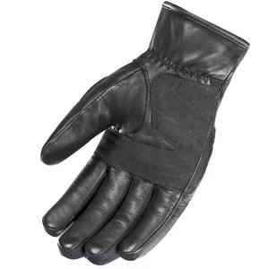Gants d'équitation à écran tactile OEM noirs pour hommes Gants longs de moto Gants d'équitation de moto - Product Image 1