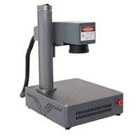 Imprimante laser en acier inoxydable 20W/30W/50W pour graver des logos, machine de gravure de bijoux, machines de marquage laser à fibre