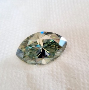 30,87 CT verde Marquesa forma Moissanite diamante VVS claridad 27*17 MM fabricación para colgante de Moissanite y joyería personalizada - Product Image 6