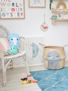 Eco Friendly Seagrass belly basket Handmade Natural Basket for Storage <b>Plants</b> and Laundry <b>Wholesale</b> <b>Supplier</b> - Product Image 5