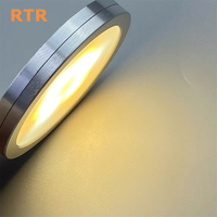 Composant de lampe LED 3D imprimée en cercle, lumière nocturne à double CCT, modèle MH001, pièces d'imprimante Maker Treasure Toy pour kit de lampe LED Bambu Lab