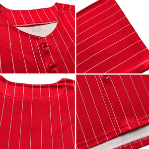 Camisetas de béisbol personalizadas con tela reversible y transpirable - Product Image 4