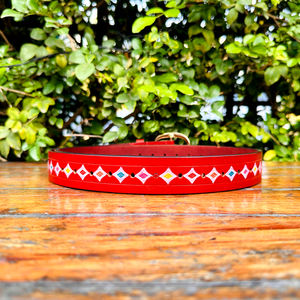 Dernière ceinture décontractée en cuir de vachette véritable longueur personnalisée sculptée à la main Vintage Style occidental Croix Outillage Taille jeunesse - Product Image 4