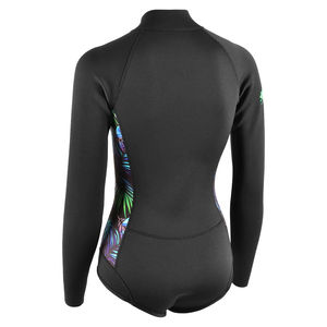 Traje de neopreno transpirable de 3MM con estampado impermeable para mujer, para pesca submarina, apnea, personalizado, súper elástico profesional - Product Image 3