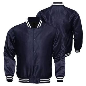 Wholesale Custom Winter Waterproof Cotton <b>Fleece</b> Varsity Jacket with Front Design and Quilted Inner for Men 2023 - Product Image 1