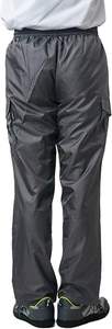 Pantalones de chándal de nailon cortavientos impermeables con botón lateral informal personalizado de alta calidad para hombre - Product Image 3