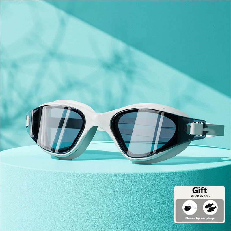 Bleu Blanc Bouchons d'oreilles pince-nez gratuits