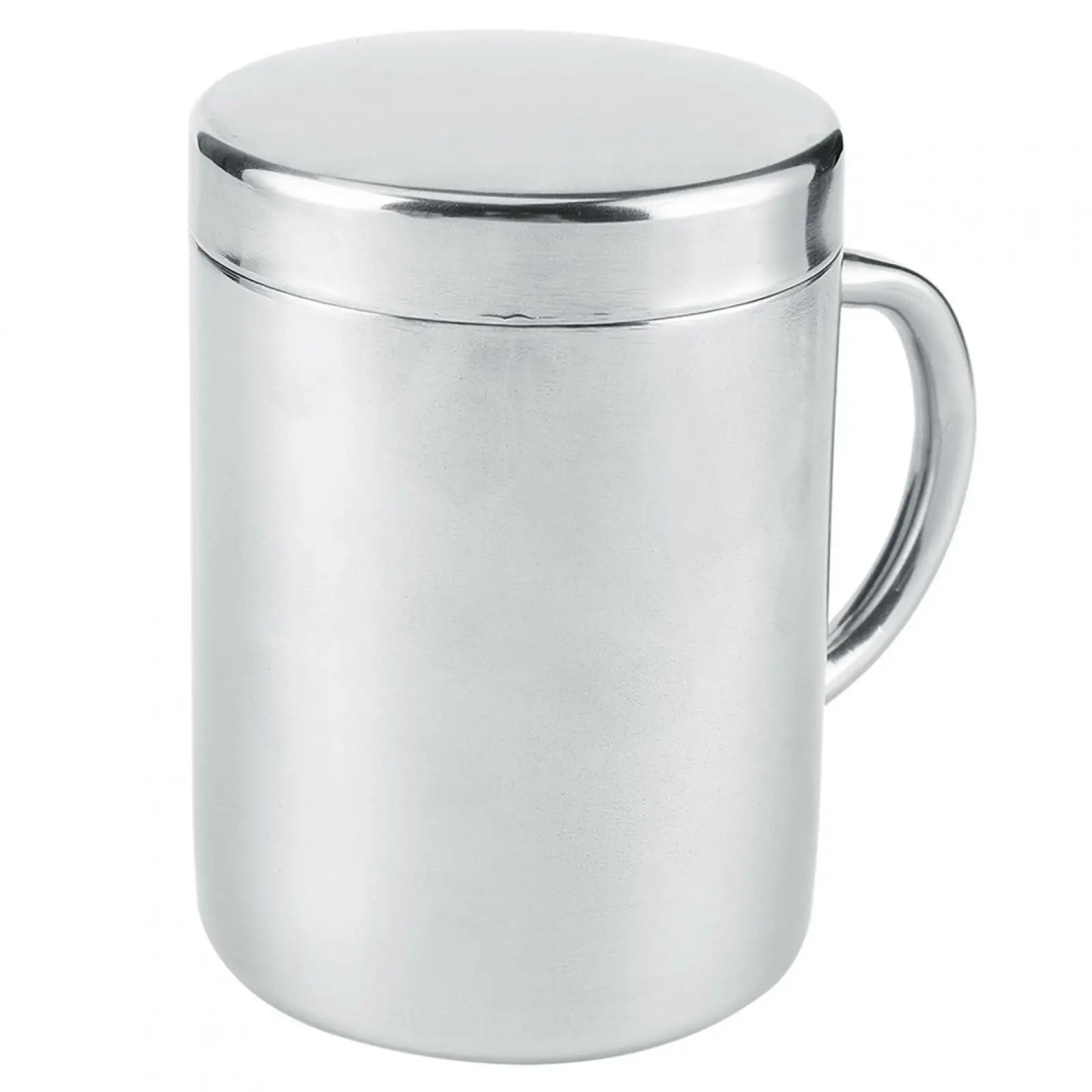 Set Of 2 Mirror Polished Coffee Mug Round Shape Kitchenware Tea and Coffee Mugs Restaurant Tableware Mugs and Cups