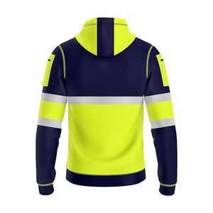 เสื้อฮู้ดดี้มีฮู้ดสะท้อนแสงมองเห็นได้ชัดเจนจากการก่อสร้าง - Product Image 2
