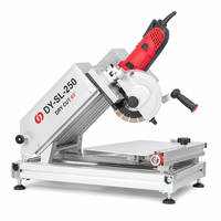 Machine automatique de chanfreinage de carreaux DY-SL-250, cinquième génération, à coupe à sec, module de rainurage et de chanfreinage haute précision, meuleuse d'angle