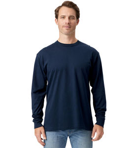 Vente en gros de t-shirts pour hommes de haute qualité 100% coton doux et confortables à manches longues respirants à séchage rapide - Product Image 1