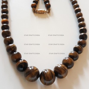 Luxe fait à la main nouveaux designs bijoux mode été vacances femmes résine bois perles collier pour femmes mode - Product Image 4