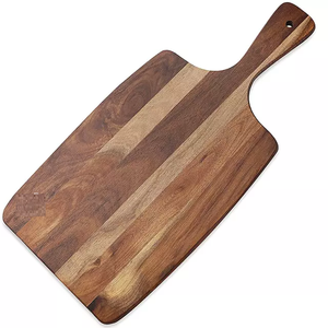 Planche à fromage élégante en bois utilisée pour la maison ustensiles de cuisine hôtel & Restaurant plateau à découper en forme de planche à découper en bois de couleur marron - Product Image 6