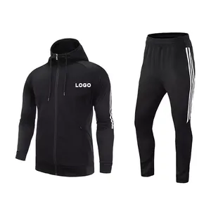 Survêtement décontracté pour hommes Survêtement en coton pour hommes Vente en gros personnalisé Survêtement en coton pour hommes 2025 - Product Image 1