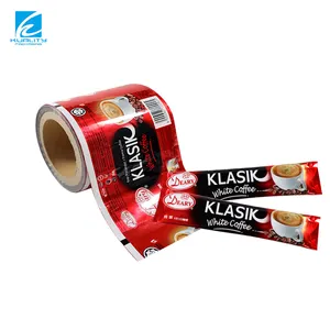 Custom Food Packaging Aluminum Foil Automatic Coffee Sachets Packing Film Roll