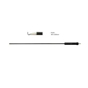 OMI Instrument médical réutilisable Coagulation électrique monopolaire chirurgical laparoscopique crochet d'électrode en acier inoxydable certifié CB - Product Image 1