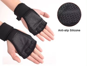 Logotipo personalizado de alta calidad al por mayor por buen fabricante Nuevo estilo El mejor material con la mejor tarifa para guantes de fitness para gimnasio Tarifa barata - Product Image 5