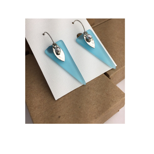 ใหม่ล่าสุด2025ต่างหูแบบห้อยไขว้แบบเปิดทำจากทองเหลืองต่างหูกระเป๋าเครื่องประดับต่างหูพื้นผิวเครื่องประดับต่างหูเรขาคณิต - Product Image 2