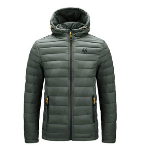 Chaqueta acolchada de invierno para hombre de talla grande con diseño más vendido con cuello levantado Vendedor superior - Product Image 1
