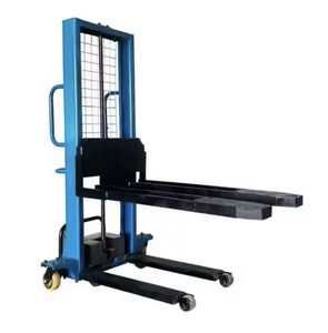 Handling Equipment <b>Hand</b> Pallet Stacker Truck Manual <b>Mini</b> Electric Forklift 1 Ton 80mm Fork Height Brand New - Product Image 2