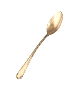 Ensemble de cuillères en laiton de haute qualité avec finition miroir plaqué or, artisanat écologique pour les mariages et les cadeaux - Product Image 2