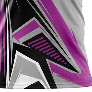 Camiseta digital de sublimación con estampado completo personalizado para hombres y mujeres Diseño gráfico de fitness para equipo - Product Image 3