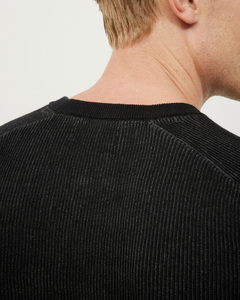 เสื้อสเวตเชิ้ตผ้าถักน้ำหนักเบา ระบายอากาศได้ดี สำหรับผู้ชาย ดีไซน์ทันสมัย ทรงพอดีตัว คอกลม สวมใส่สบาย - Product Image 3