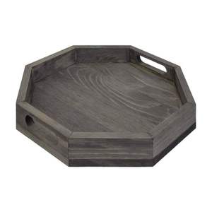 Vente en gros et de haute qualité Hexagon Plateau de service en bois pour les cadeaux et accessoires pour la maison disponibles à bas prix - Product Image 1