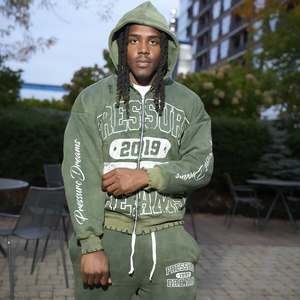 Ensemble OEM de sweats à capuche et pantalons de survêtement personnalisés Combinaison de survêtement baggy Ensemble de jogging Streetwear gris surdimensionné pour homme Fabricant de survêtements - Product Image 4