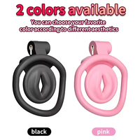 Nouvelle cage de chasteté masculine avec 4 anneaux, cage à pénis, jouet sexuel pour adultes pour hommes, verrouillage urétral, bondage sissy, fétiche gay, produit érotique