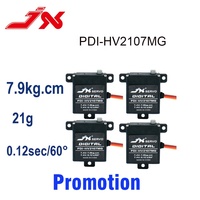 Servomoteur numérique JX PDI-HV2107MG 7,9 kg 7,4 V, standard, en métal et plastique, pour avion à voilure fixe, unisexe, à partir de 14 ans