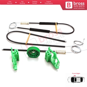 Juego de Reparación de Elevalunas Eléctrico BWR742, Lado Derecho, para Serie 3 E46 Compact 2001-2005, 2/3 Puertas, 51338251352 - Product Image 5