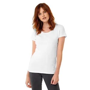 T-shirt promotionnel personnalisable pour femme, modèle Exact 190, idéal pour le merchandising - Product Image 1