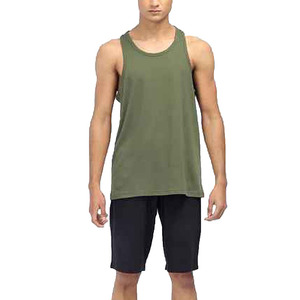 Nouvelle arrivée du fabricant Taille XL Qualité supérieure 100% Coton Maillots de sport Style décontracté Couleur unie Débardeurs pour hommes Raisonnable - Product Image 1