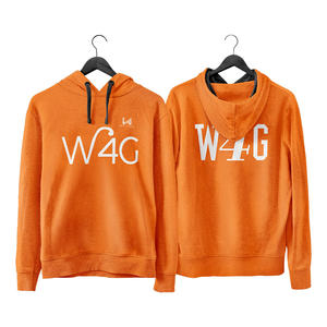 เสื้อฮู้ดผู้ชาย W4G ผ้าฝ้ายถัก 100% แบบสวม ด้านหน้าเรียบ ผลิตสำเร็จรูป แห้งเร็ว ระบายอากาศได้ดี ไซส์ใหญ่ จัดส่งรวดเร็ว - Product Image 3