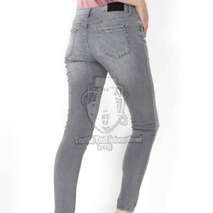 Pantalones de Otoño Invierno para Mujer, Pantalones Vaqueros Casuales de Algodón Holgados, Estilo Hip Hop, Precio al por Mayor - Product Image 4