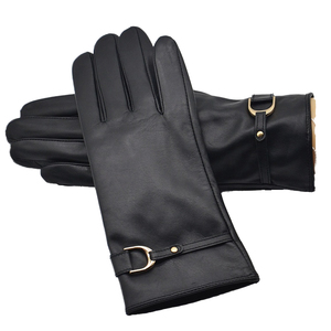 Gants de conduite en tissu de coton Interlock confortables et sûrs en cuir de grain de chèvre respirant dos gants de travail d'assemblage imperméables - Product Image 6