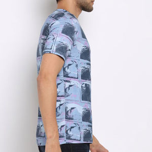 Top vente taille régulière Unique couleur ombre claire hommes T-Shirt 2025 coupe ajustée Offre Spéciale coton fait hommes T-Shirt Service OEM - Product Image 4