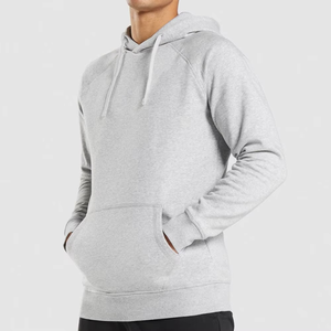 Top à la mode Logo personnalisé Premium Essential hommes à capuche 100% coton lourd polaire Streetwear vierge OEM vente en gros vêtements usine - Product Image 3