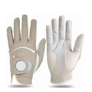 Nouveauté, gants de golf respirants en polyuréthane, vente en gros, logo personnalisé, antidérapants, blancs, de haute qualité, unisexes, personnalisables - Product Image 3