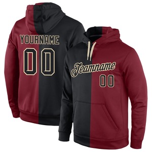 Custom Printed Winter <b>Men's</b> Cotton Fleece <b>Pullover</b> Hoodies with Pocket - Product Image 1