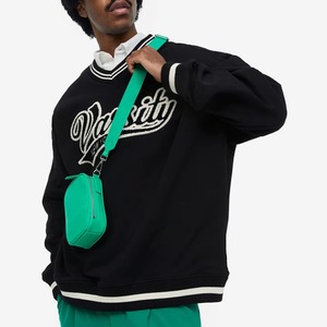 Sudadera de Forro Polar de Invierno con Cuello en V de Corte Holgado, Venta al por Mayor, Alta Calidad, Personalizada para Escuelas y Universidades, con Logotipo Personalizado para Mujer, Talla Grande, OEM - Product Image 5