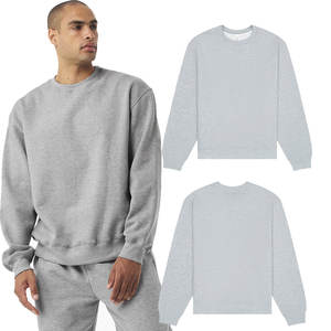 เสื้อสเวตเชิ้ตคอกลมผ้าฟลีซ BELLA + CANVAS รุ่น Unisex สำหรับฤดูหนาว ผลิตจากผ้าฝ้าย 100% สัมผัสนุ่ม สวมใส่สบาย - Product Image 1