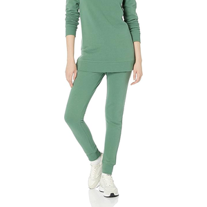 Ladies Canvas <b>Trousers</b> Flat Front Winter Stretch Lightweight <b>Drawstring</b> Wholesale Price-Featuring Pockets High Waist - Product Image 4