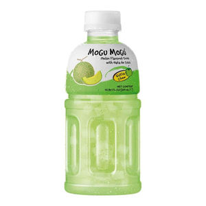 Bouteilles Mogu Mogu 320ml avec couleur artificielle bleu vif, étiquette d'avertissement conforme aux normes des marchés européens et britanniques, vente en gros - Product Image 1
