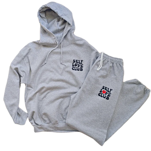 ผู้ผลิต OEM รับทำโลโก้แบบกำหนดเอง เสื้อฮู้ดดี้และกางเกงวอร์มผ้าฝ้ายพิมพ์ลายนูน 3 มิติ ชุดวอร์มระบายอากาศสำหรับผู้ชาย - Product Image 5