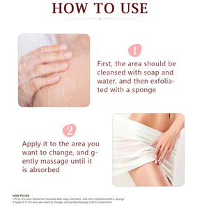 غسول تبييض نباتي عشبي تحت الإبط لمنطقة حميمية للنساء تبييض لطيف لتفتيح الحلمة للشفاه المهبلية - Product Image 2